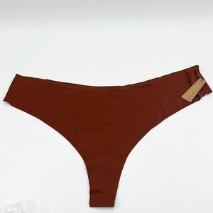 SKIMS WOMEN’S THONG BURNT ORANGE COLOR NWT SZ 4X